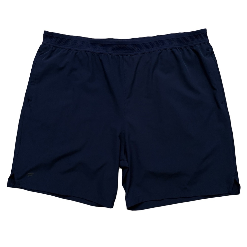 Fabletics Shorts Mens Size 2XL Fundamental Unlined Running Gym Workout Navy Blue